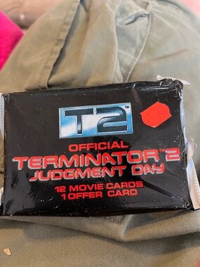T2 Official Terminator 2: Judgment Day Movie Card Pack - Black